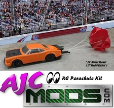 Functional Scale RC Car Parachute Kit for DR10 Drag Car/Slash 2wd, 4wd Speed Run