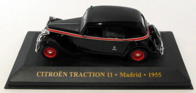 Modèle Réduit Citroën Traction 11 Madrid 1955 échelle 1/43 - Marque IXO, Boîte Souple, Occasion Comme Neuf