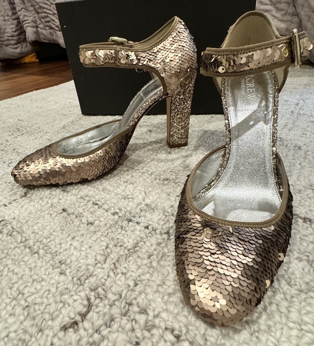 j crew glitter mary jane
