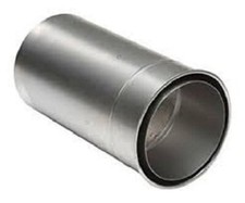 Mauermuffe Wandfutter 120, 130, 150, 180, 200er extra lang Doppelwandfutter
