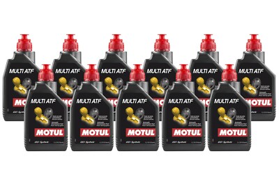Motul MULTI ATF - 11L - Fully Synthetic Automatic Transmission Fluid (11 x 1L)