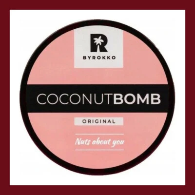 BYROKKO COCONUT BOMB 180g HAARMASKE, Kokosöl, Mangobutter, Sheabutter, B5 DHL
