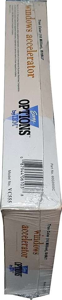 IBM Easy Options, VGA, 1mb , 16-Bit ISA, Vintage 1993, New! Mint in Sealed Box - Image 3 of 4