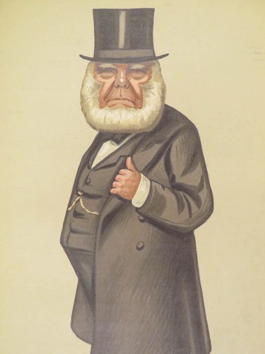 1880 Vanity Fair ART Earl of Nottingham Illustrated COLOR Portraits HUGE - Picture 13 of 24