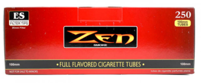 Tabacco ZEN Rosso Full Flavor: 10 Scatole Da 250 Tubi Cadauna, Per Sigarette Rollate (RYO) Cigarette Tubes Near Me - Foto 9