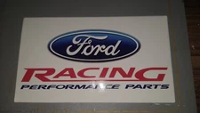 FORD Racing - Performance Parts - Original Vintage Decal/Sticker 5 1/4" X 9 1/4"