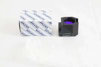 Near Mint Olympus U-MWIB3 Blue Excitation Microscope Fluorescence Filter Cube
