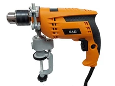  Bench Clamp Electric Drill Stand Holder & Electric drill for rod building