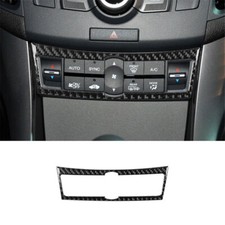 Cubierta de control de clima interior de auto de fibra de carbono para Acura TSX 2009-2014 1*