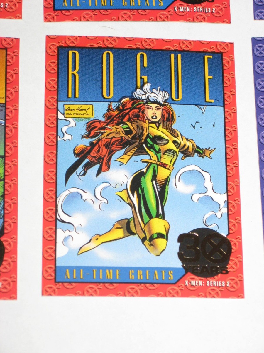 1993 X-MEN SERIES 2 30 YEARS GOLD FOIL STAMPED 9 CARD INSERT CHASE 