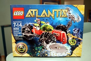 lego atlantis seabed scavenger