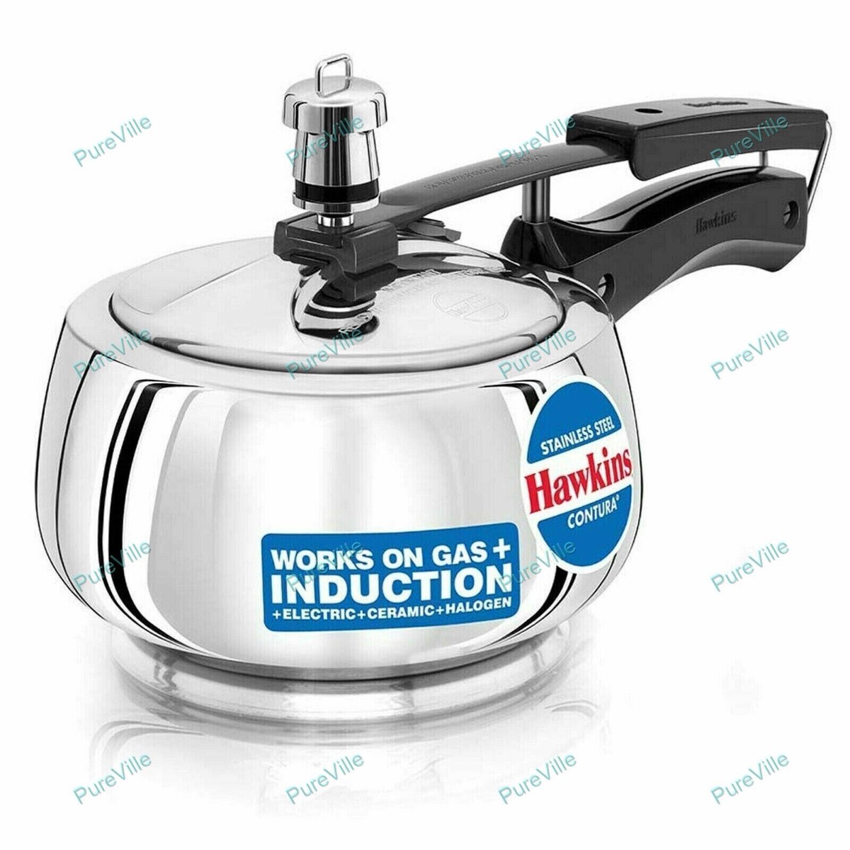 Hawkins Pressure Cooker 1.5 Litres Stainless Silver Best Gift For