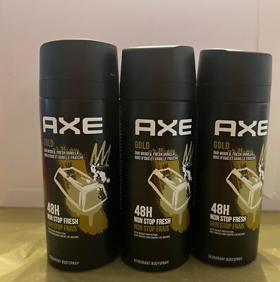 AXE 48-Hour Fresh Deodorant Body Spray Fragrance for Men 150ml  3 Pack