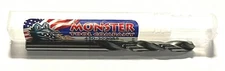 Monster Tool #5 Solid Carbide Jobber Drill 25Â° Helix 118Â° Drill Point USA Made