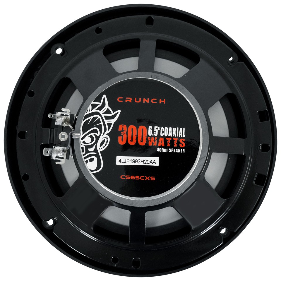 2-way Car Audio Speakers 300 Watt Max Crunch CS65CXS 6.5-Inch - Foto 2