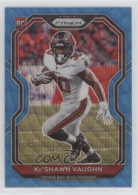 2020 Panini Prizm Blue Wave 171/199 Ke'Shawn Vaughn #320 Rookie RC 7i2