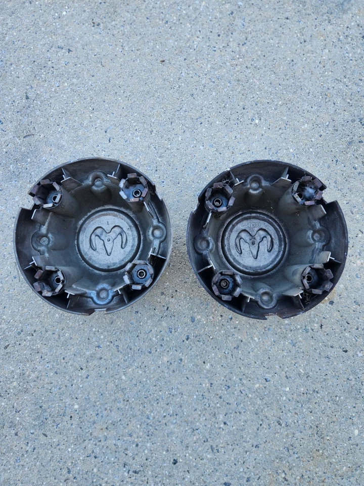 94-2001 Dodge Ram 2500 3500 camioneta buje rueda centro tapa llanta fabricante de equipos originales juego de 2 Foto 2 de 2