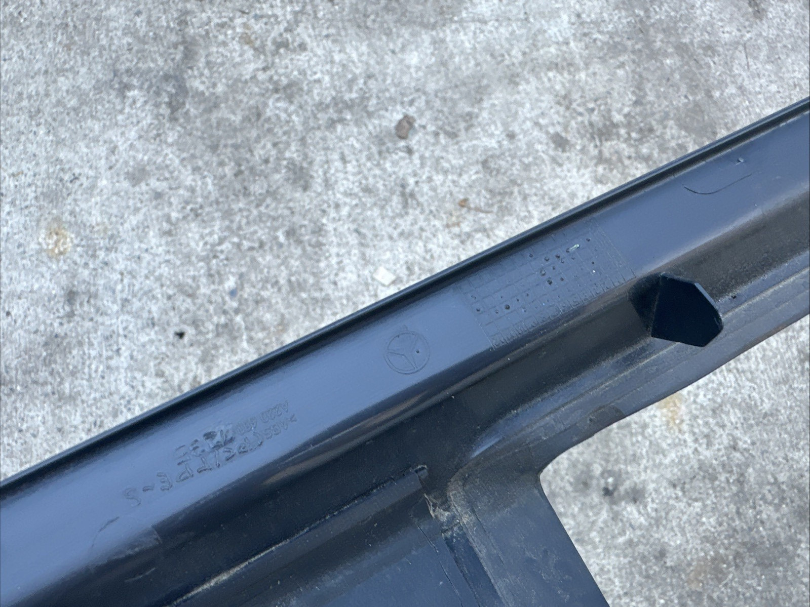 00-06 Mercedes W220 S55 AMG S500 Door Sill Scuff Plate Front Right BRABUS Rare
