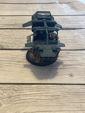 Warhammer 40k Space Marines Land Speeder Storm with stand Painted