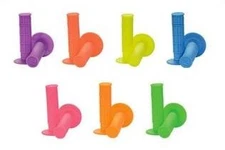 ProTaper VLG-1686-NEON BLUE Neon 1/2 Waffle Grips - Blue Blue