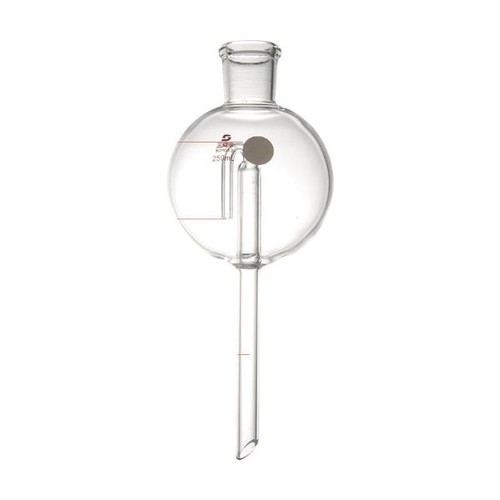 Lab Supply: Borosilicate 60ml-250ml Pear-shaped Gas Saturation Funnel - Picture 4 of 12