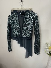 Weissman M Adult Dance Costume 2 Piece Sequin