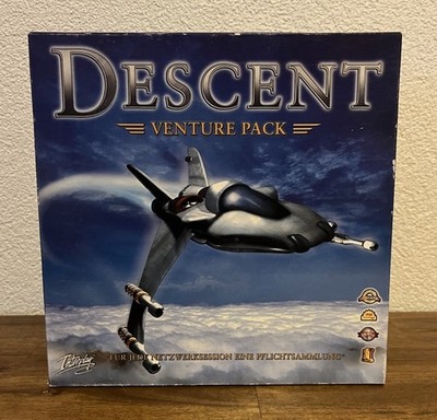 Descent 1 + 2 + 3 von Interplay  PC OVP Venture Pack BIG BOX CD-ROM Top
