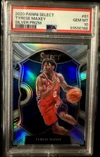 2020 Tyrese Maxey Panini Select Silver Concourse Level RC PSA Gem 10 76ers 🔥