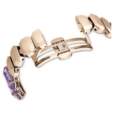 Swarovski Millenia Watch, Octagon Cut Bracelet, Purple  display picture 1