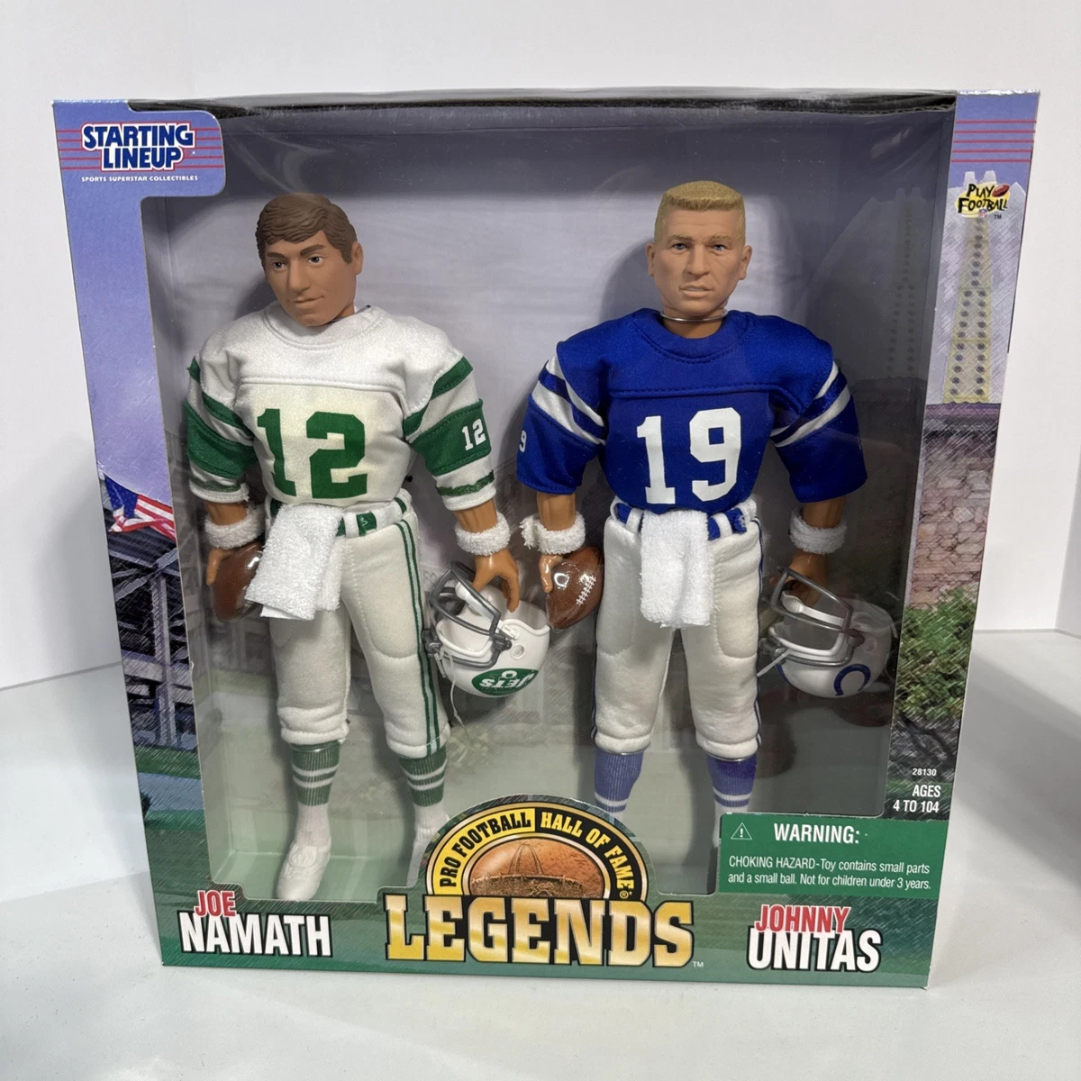 Football (Ball) Sports Action Figures 1998 Year Manufactured for