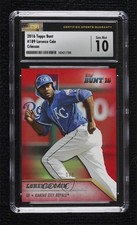 2016 Topps Bunt Crimson 1/1 Lorenzo Cain #189 CSG 10 Gem Mint 6e0