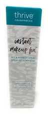 Thrive Causemetics Instant Makeup Fix Set & Refresh Spray Full Size 3.4oz 100ml