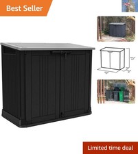 Keter Store It Out NEW Midi Lockable Outdoor Garden Storage Box Bin Store