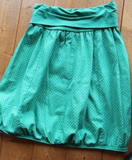Julia Wang Ballonrock Grün/Weiß; kleine Pünktchen Baumwolle; Gr.36-42; Neu!!!