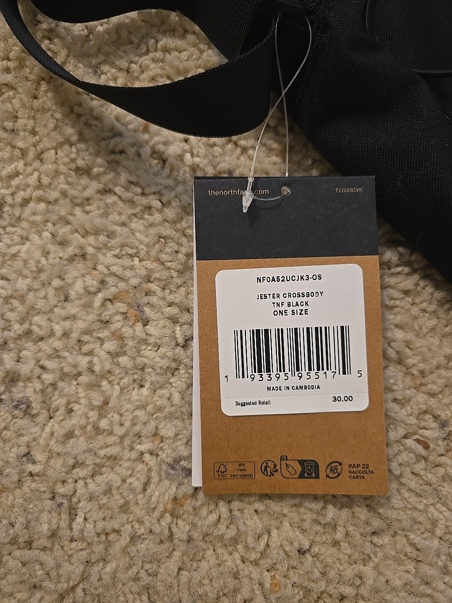 THE NORTH FACE Jester Crossbody Bag TNF Black One Size for