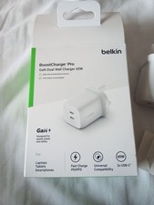 Belkin BoostCharge Pro 65W Dual USB-C Wall Charger