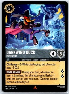 Darkwing Duck - Darkwarrior 188/204 Winterspell Rare