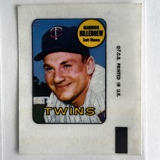 Harmon Killebrew Baseball Cards, Rookie Card and Autographed Memorabilia Guide 19