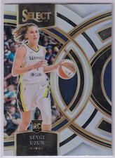 2024 Select WNBA SEVGI UZUN #177 Premier Silver Prizm Rookie RC - Dallas Wings