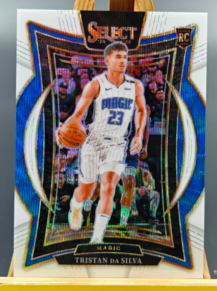 Tristan Da Silva 2024-25 Panini Select 63/99 Concourse White Wave RC #83