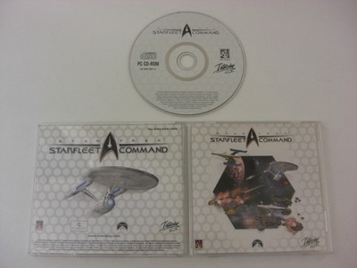 Star Trek Starfleet Command 1 Stück CD Rom CD Jewel Case - SCHNELLER VERSAND