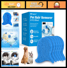 6 PCS Reusable Pet Hair Remover for Laundry - Eco-Friendly Fur  Lint Catcher, G