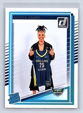 Aziaha James 2025 Donruss WNBA #95 Rookie