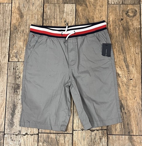 Tommy Hilfiger size 12 / 14 youth gray shorts NEW with tags