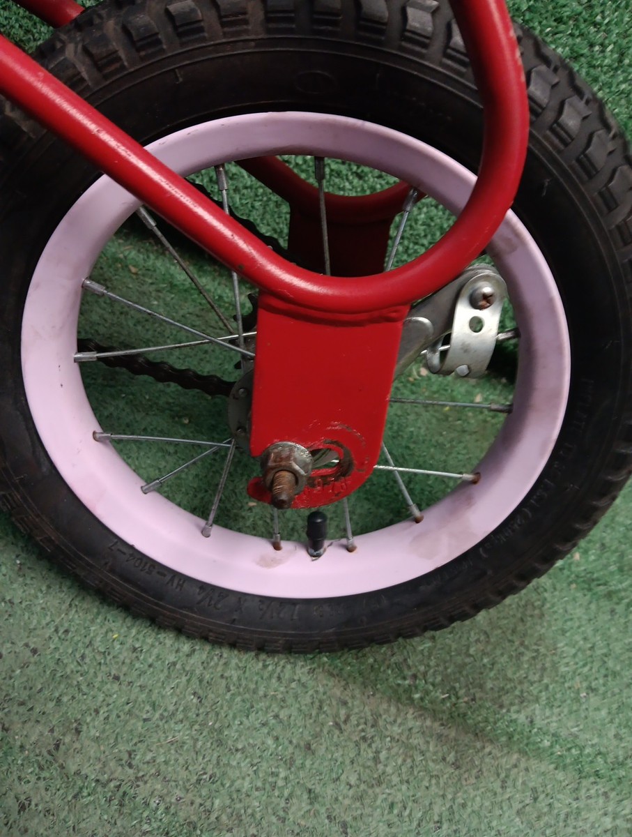 Vintage Red Unicycle 28.6”inch With Training Wheels - Free