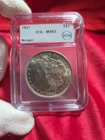 1921 MS63 Morgan Silver Dollar - ICG-free Shipping Multiples! Inv # 0111