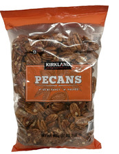 Kirkland Signature Pecan Halves 2 lbs Fresh Premium Baking Nuts Kosher US 1