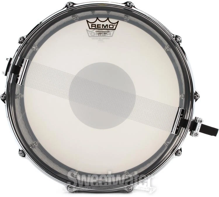 Tambor Gretsch martillado de acero negro - 8" x 14" Foto 3 de 4