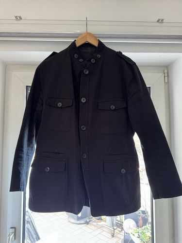 GUCCI Military Jacke Schwarz 50 - Bild 1 von 7