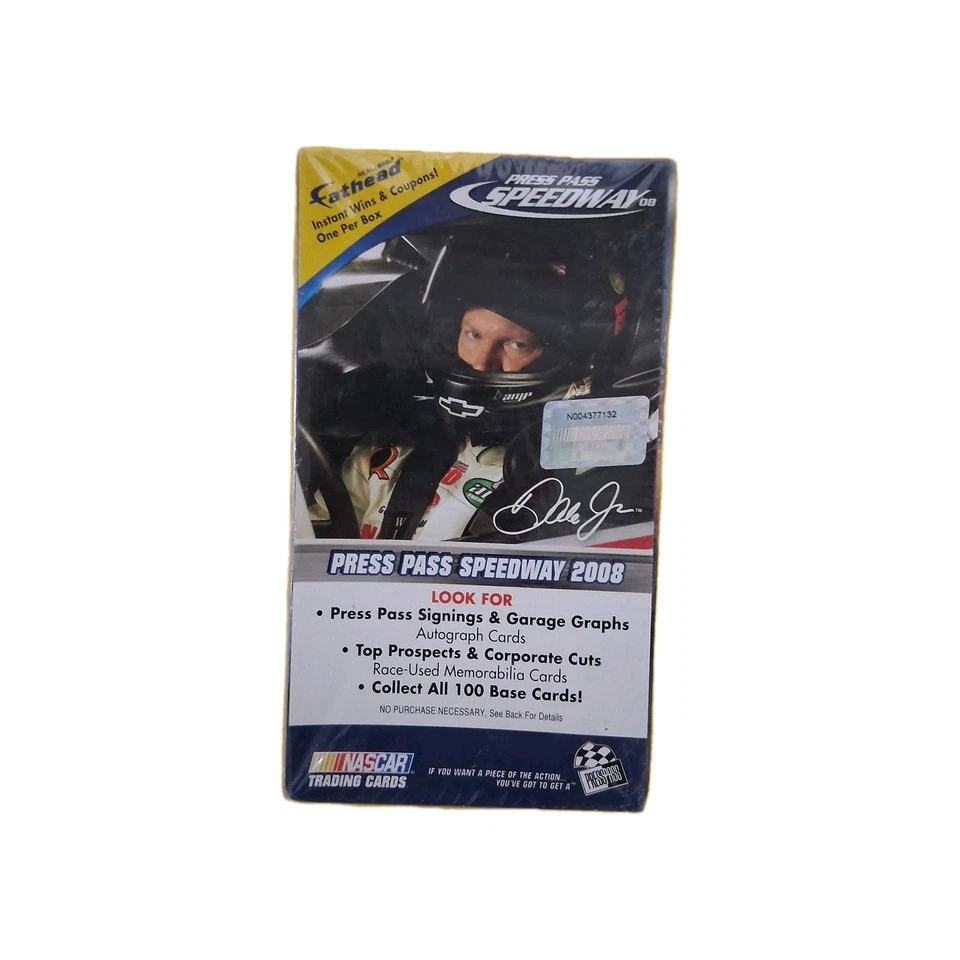 2008 PRESS PASS SPEEDWAY NASCAR RACING CARDS BRAND NEW SEALED BLASTER BOX - Image 2 of 4